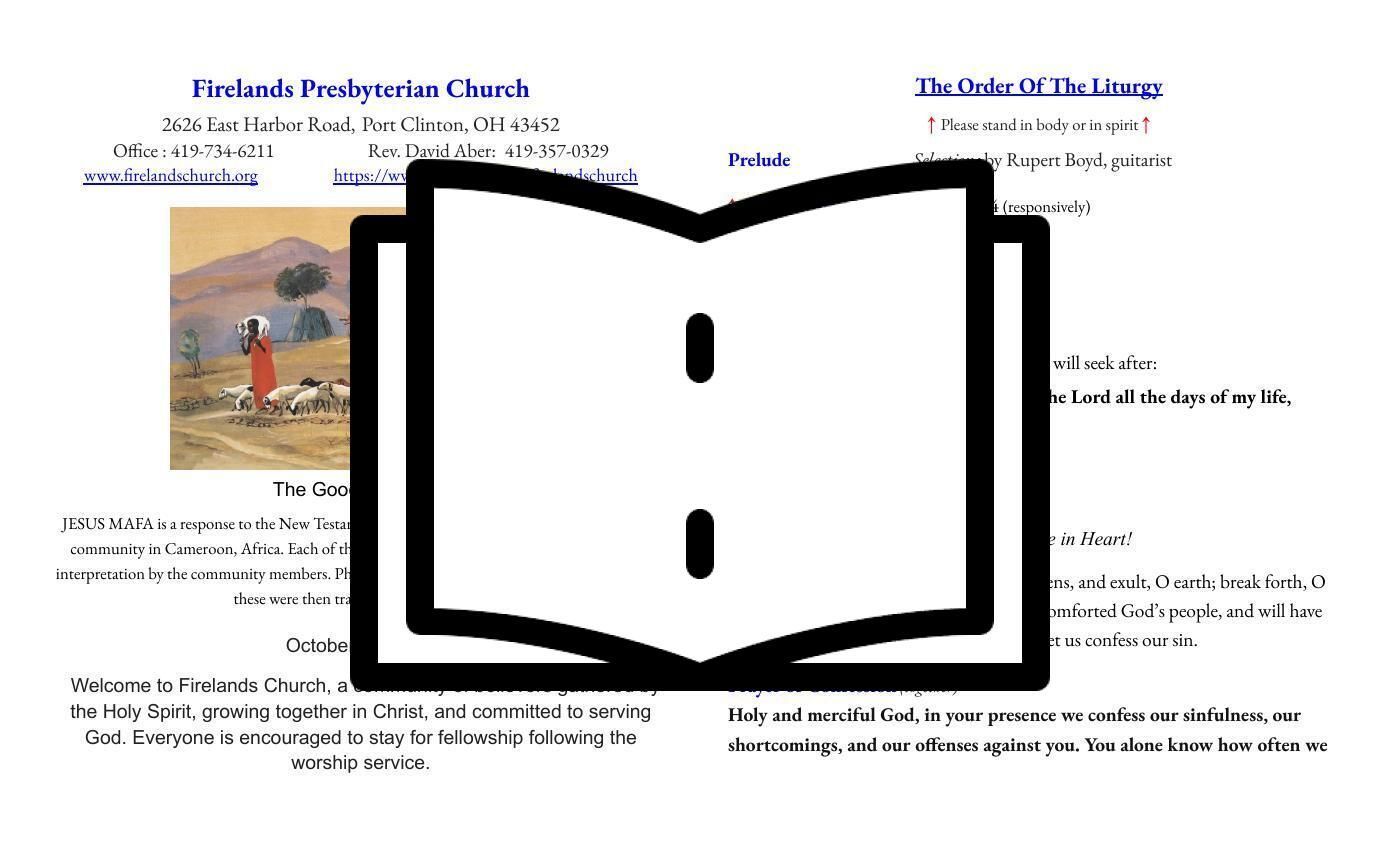 October 18th, 2026 Bulletin