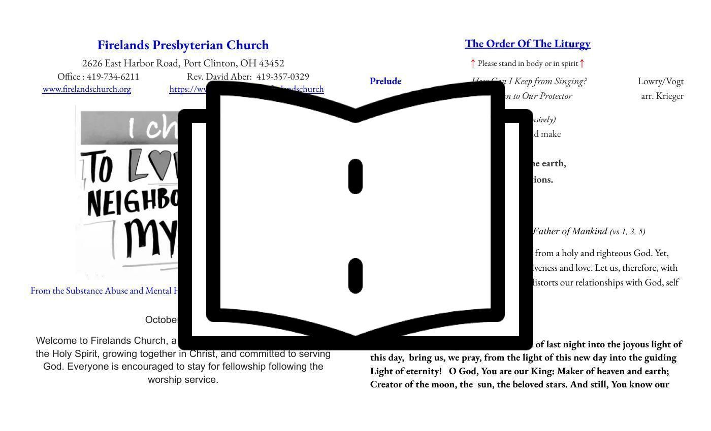 October 25th, 2026 Bulletin