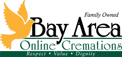 Bay Area Online Creations logo with orange eagle, black serif text, and green accent line