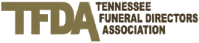 Logo of the Tennessee Funeral Directors Association with the letters 