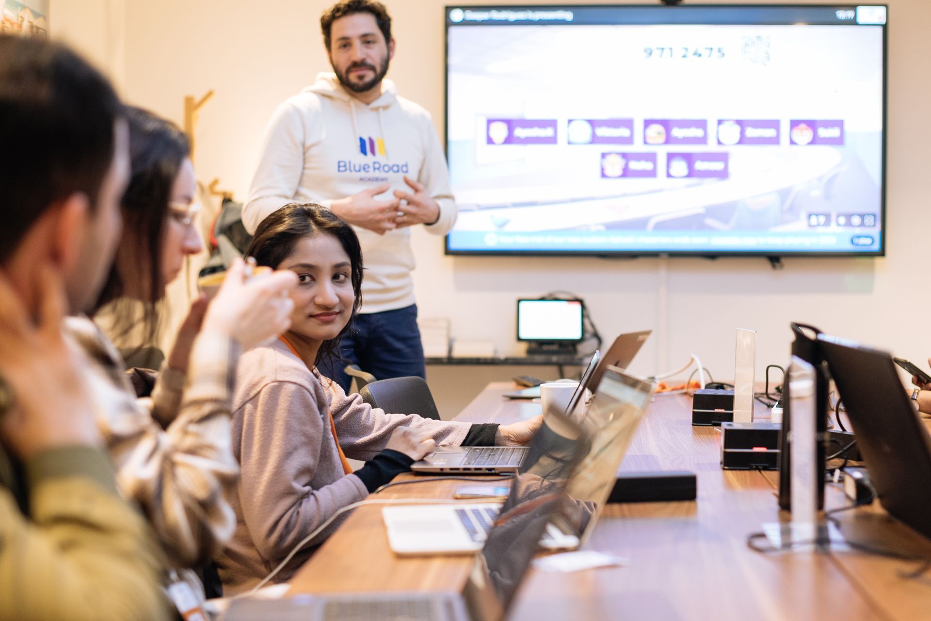 Top Employers Institute Gaspar teaching from Blue Road Academy