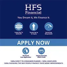 Hfs financial you dream it , we finance it apply now.