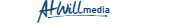 Atwill Media logo in blue and black text on a white background