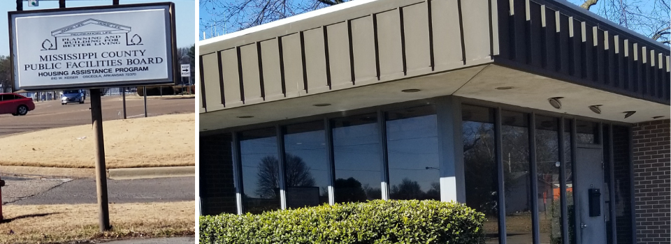 Building and roadside sign for a counseling center in a strip mall under a blue sky