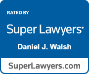 a blue sign that says `` super lawyers daniel j. walsh '' | Green Bay, WI | One Law Group S.C. a blue sign that says `` super lawyers daniel j. walsh '' | Green Bay, WI | One Law Group S.C.