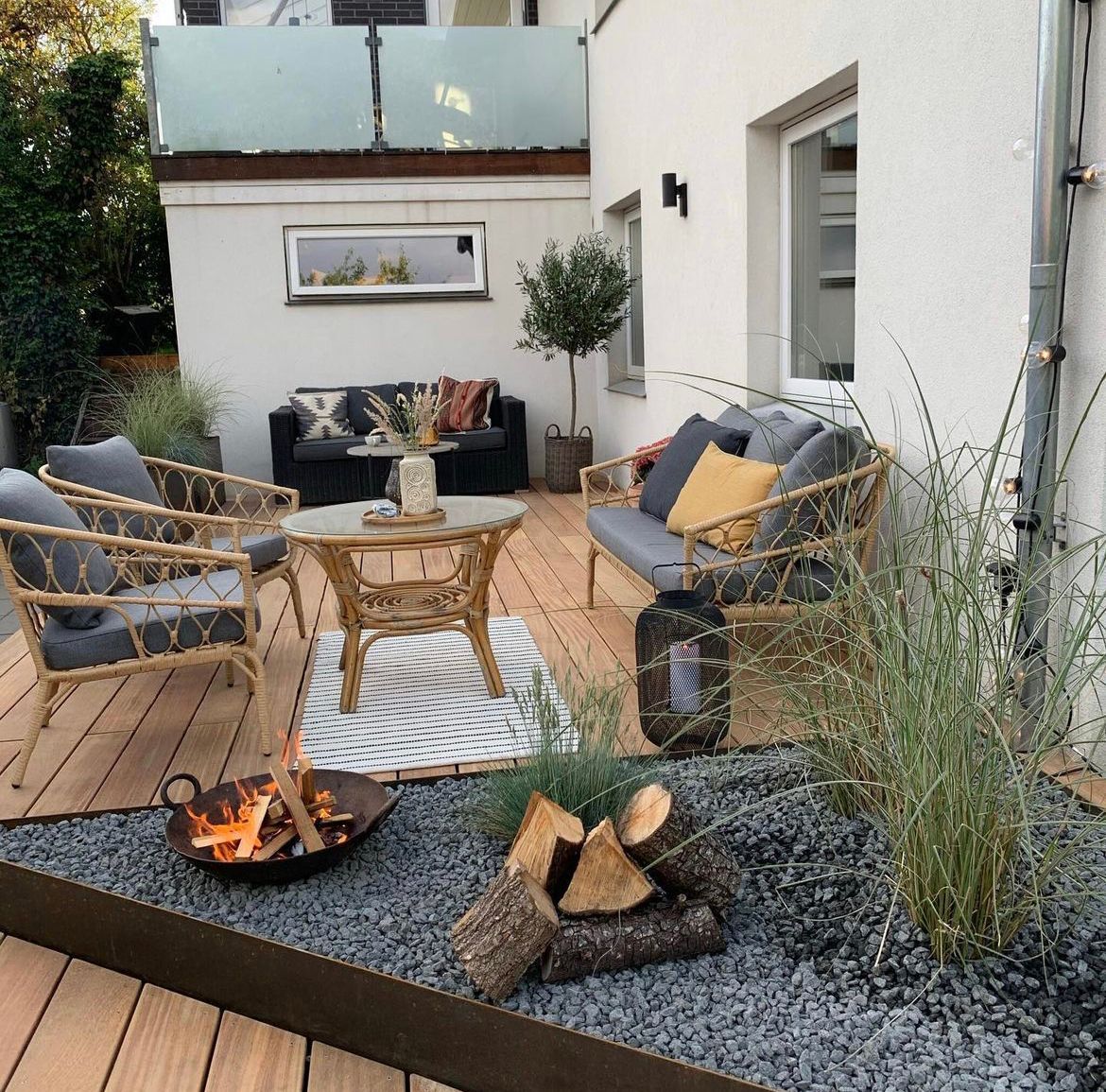 Udendørs terrasse