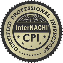 A seal that says professional inspector on it