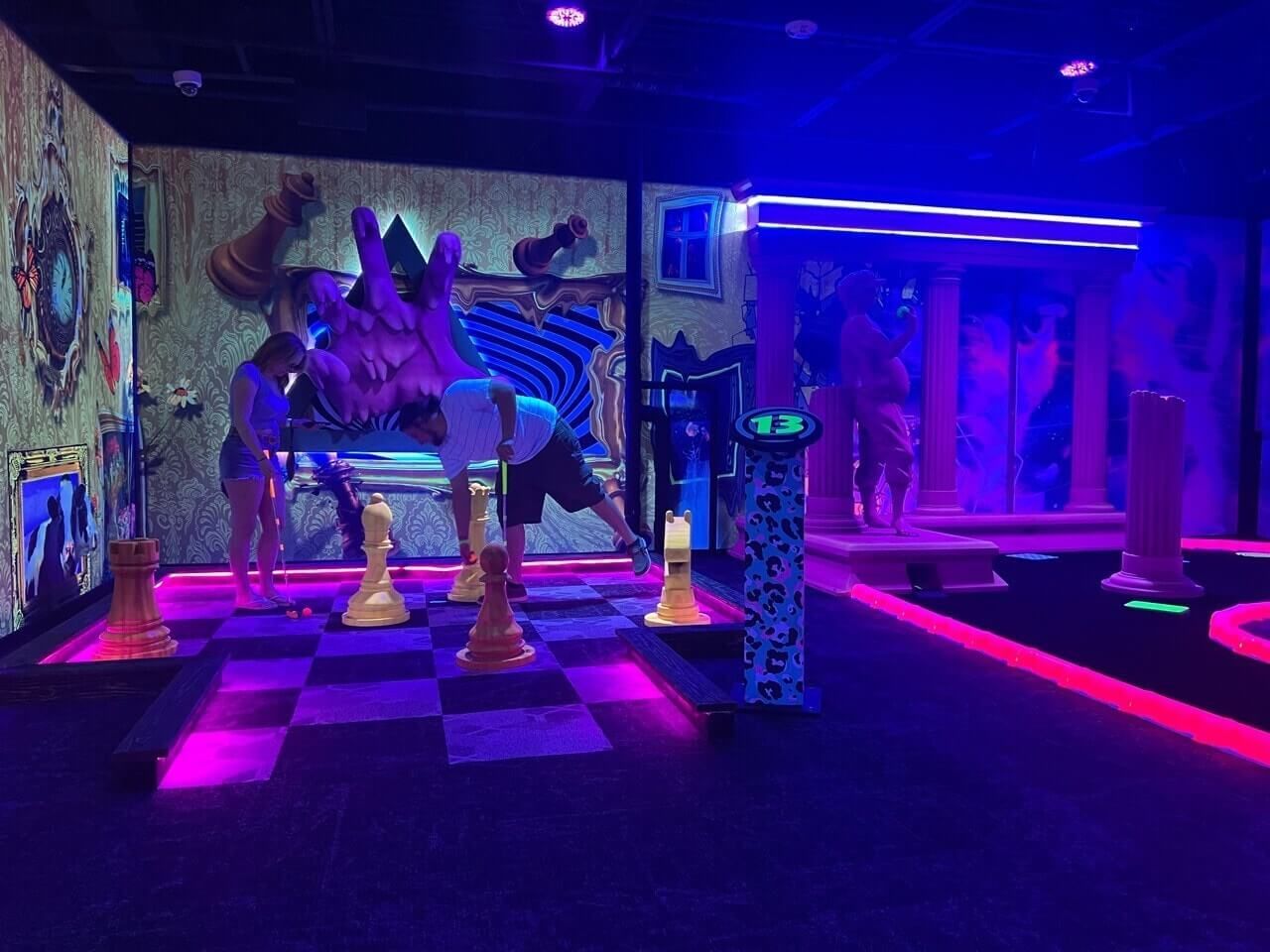 Unique Mini Golf Hole Designs