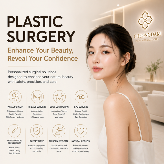 Plastic Surgery in Cheongdam, Gangnam, Seoul