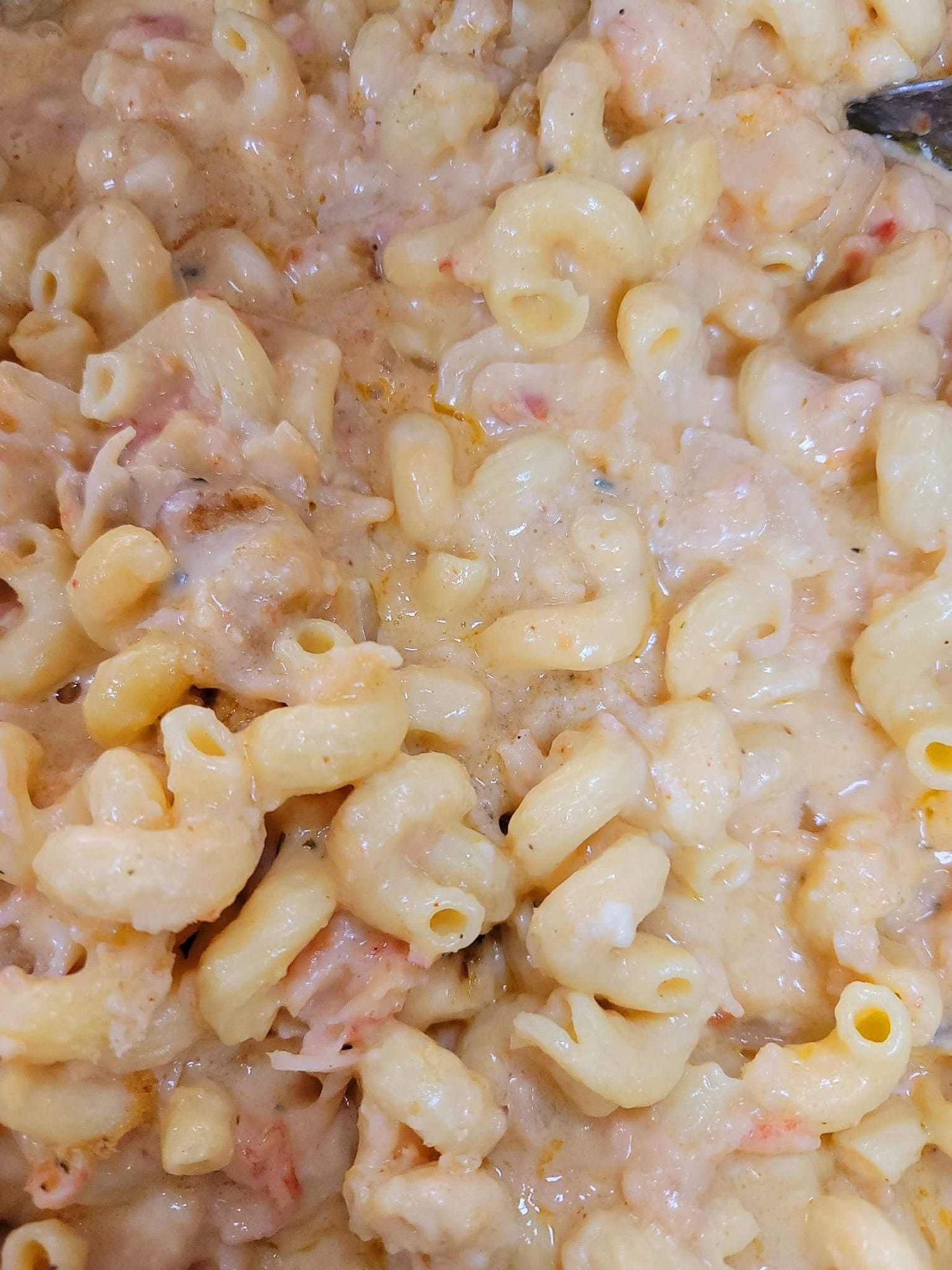 pasta  and meat
