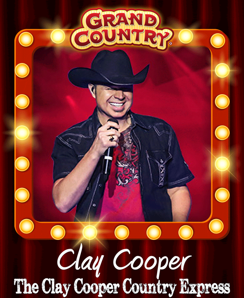 A woman is holding a guitar in front of a red curtain.