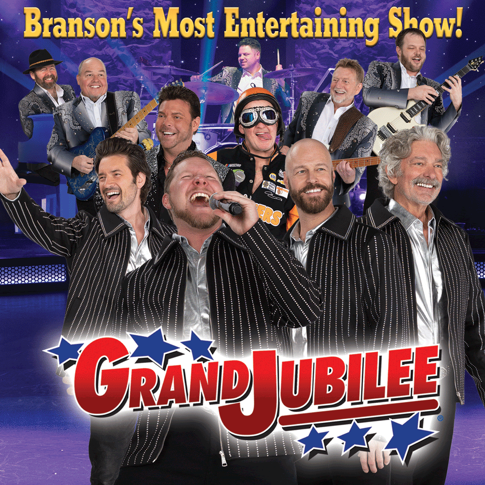 New Year's Eve ad for Grand Country Music Hall. Features a band, 