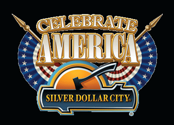 Four performers in western attire promote a country music show in Branson, Missouri, featuring the title Down Home Country.