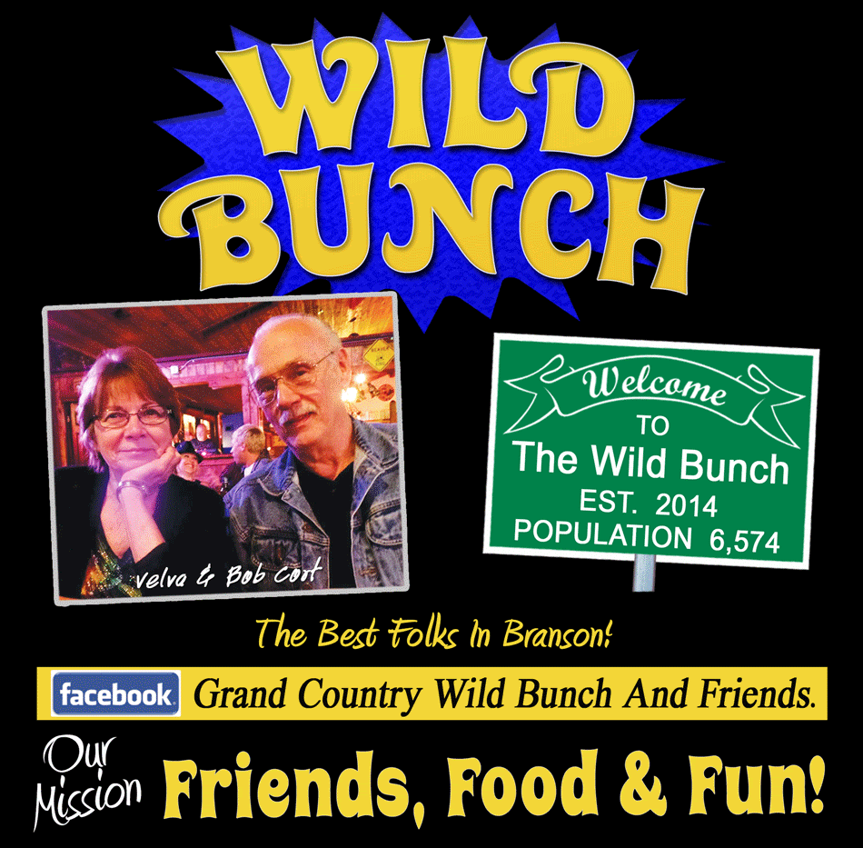 A poster that says wild bunch on it