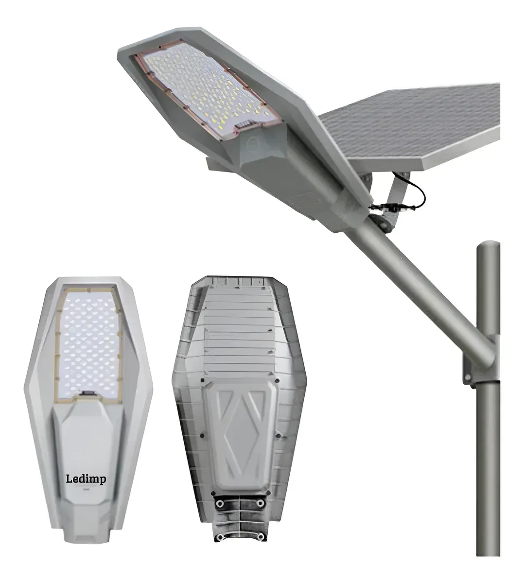 Luminaria Solar 600w Hogar-Campo-Perímetros-Cultivos-Caminos - 18 horas de autonomia