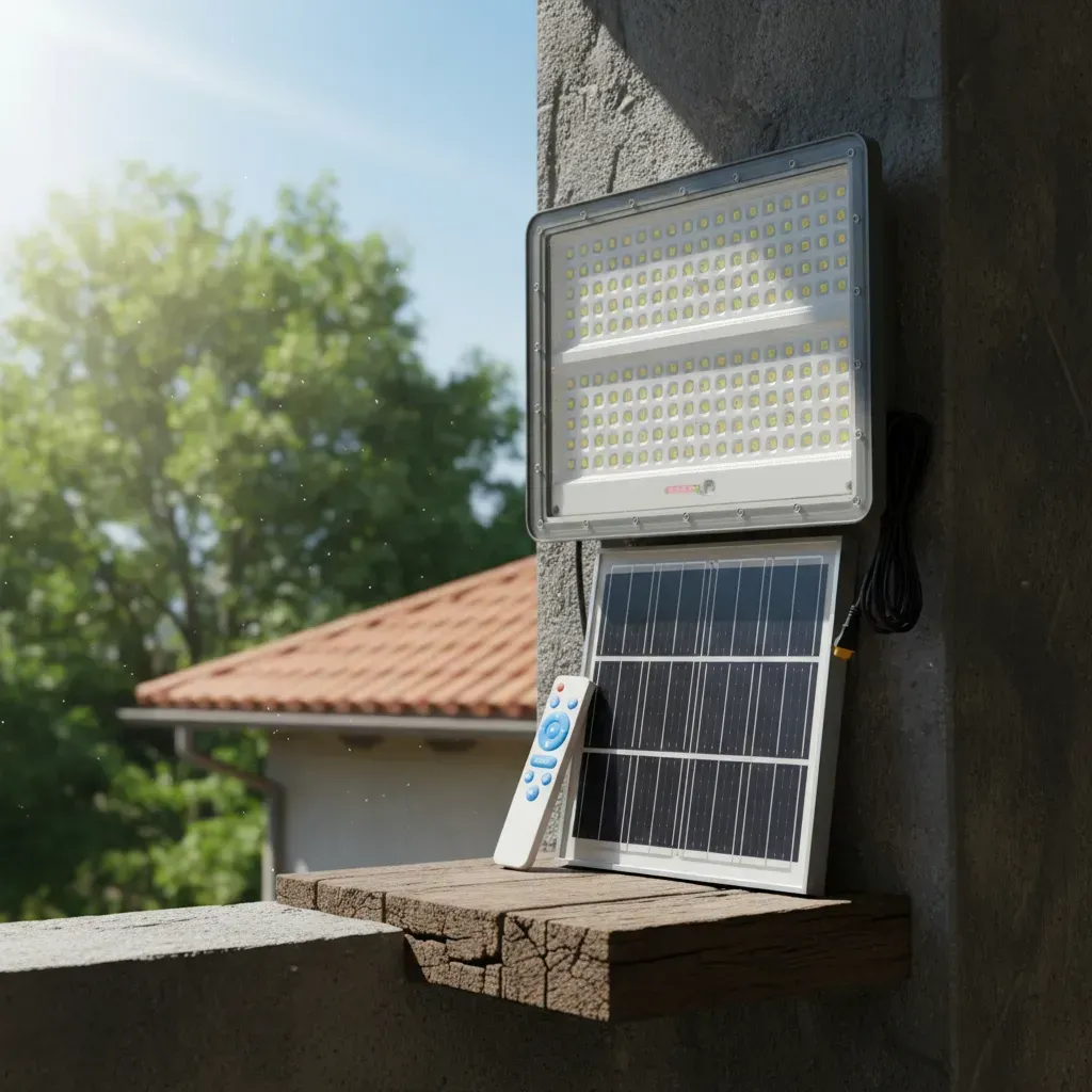 REFLECTOR PROYECTOR SOLAR 400W CONTROL REMOTO LEDIMP ENVIO GRATIS