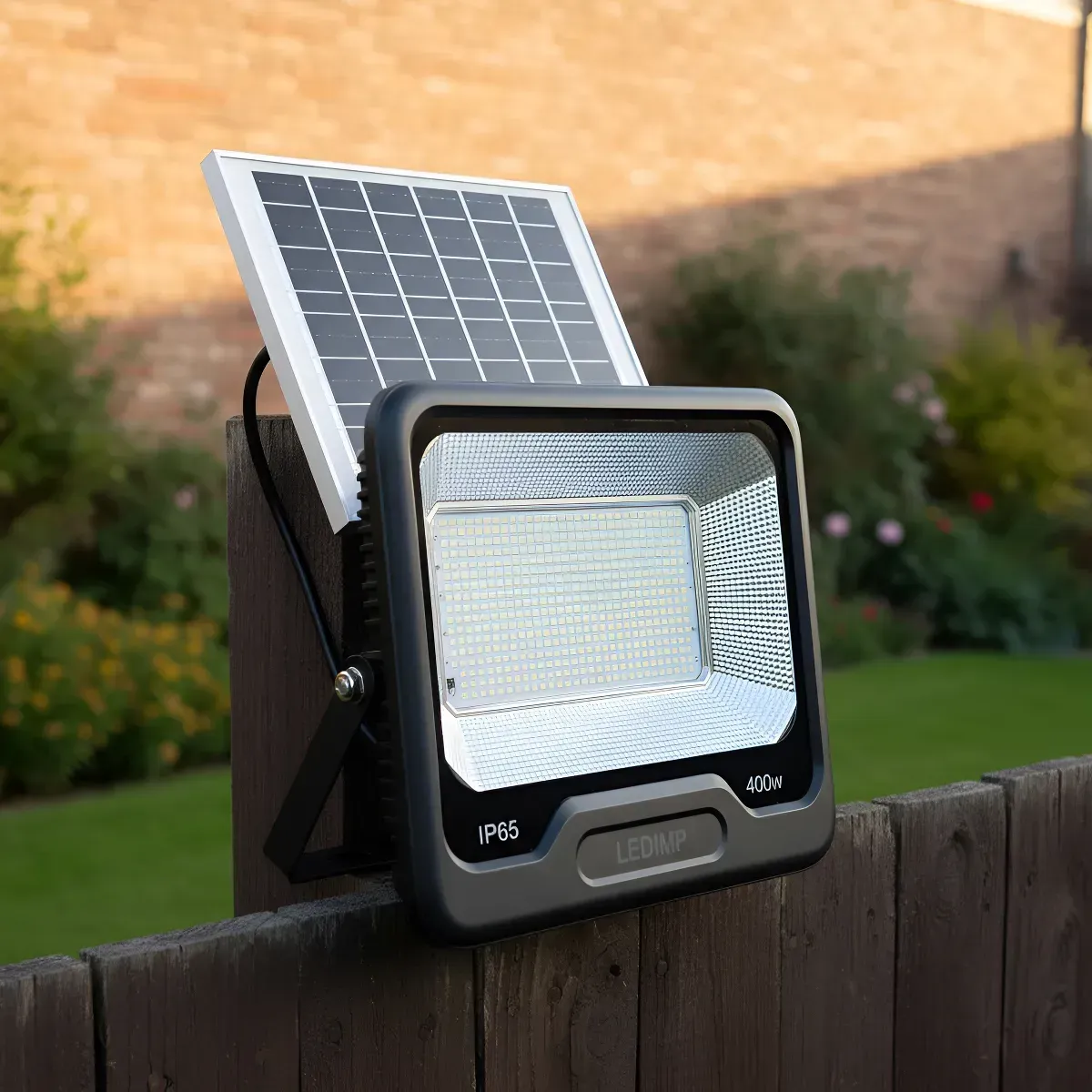 Reflector SOLAR 400w Control Remoto-Hogar-Campo-Industria