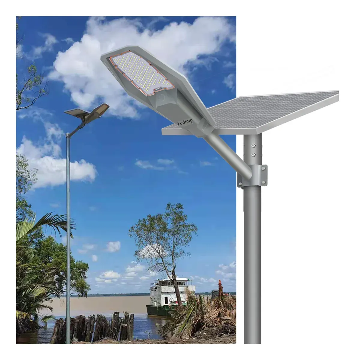 Luminaria Solar 300w + Envio Gratis hasta el 30-06