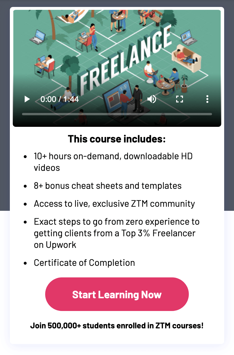 The Complete Guide To Freelancing Zero To Mastery On ZTM