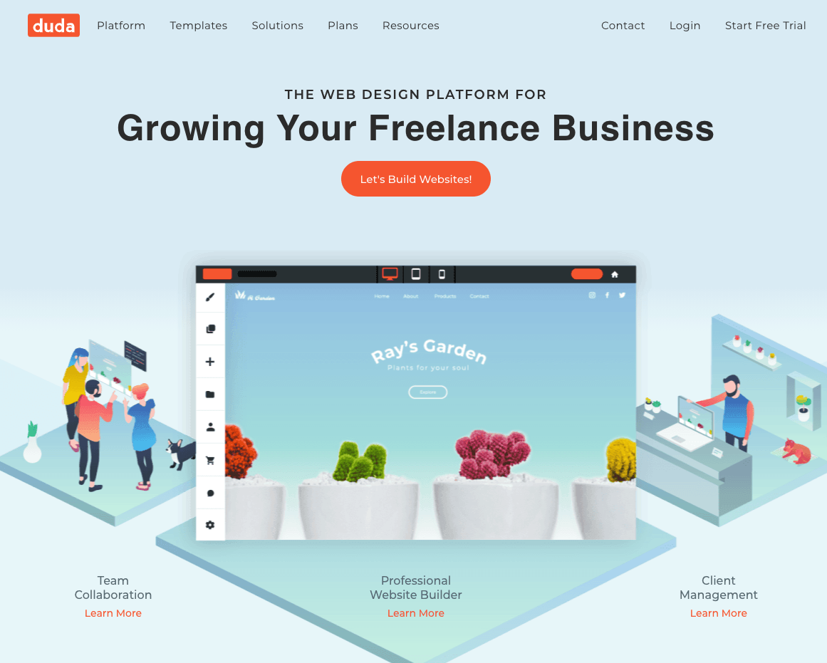 Using Duda as a freelance web designer