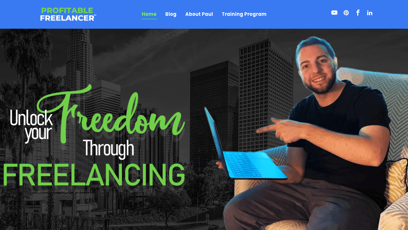 Profitablefreelancer.com website