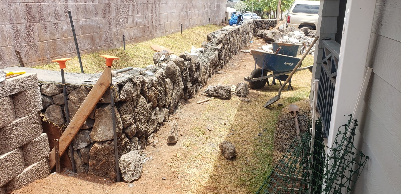 Big Oahu Masonry Contractors Rock and Retaining Walls