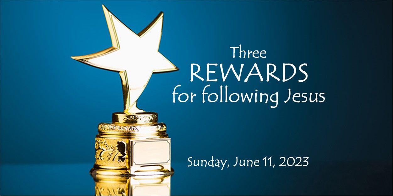 Gold trophy with star and text