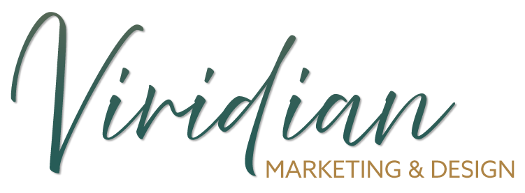 Viridian Marketing & Design custom website services logo