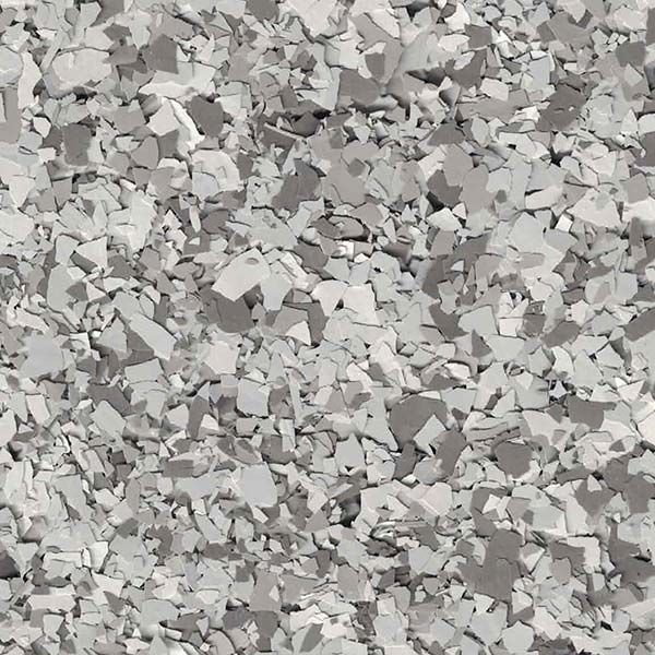Close-up of gray and white speckled stone-like surface