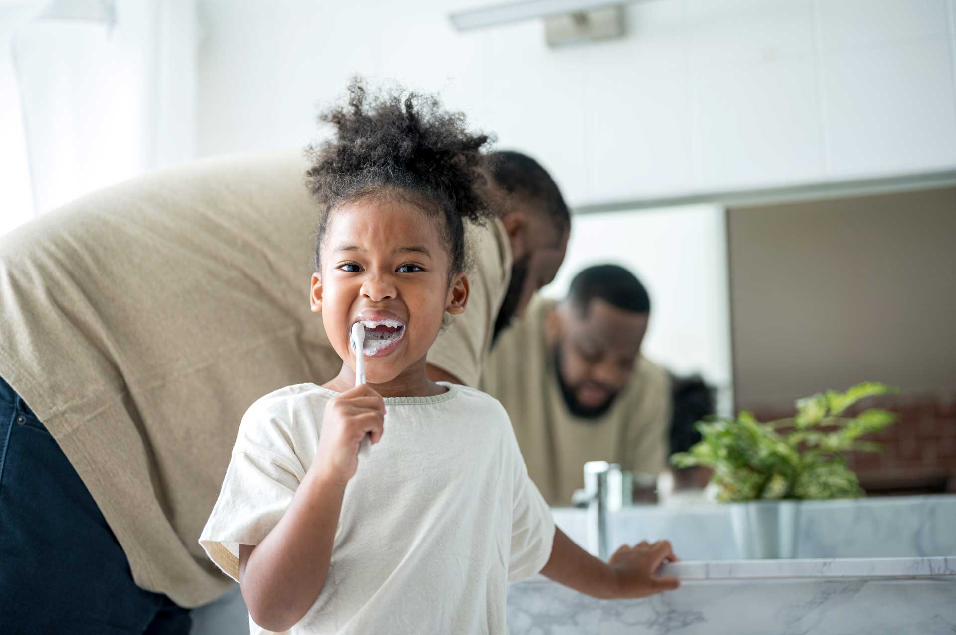 Kid Brushing Teeth — Lapeer, MI — Lapeer Family Dental
