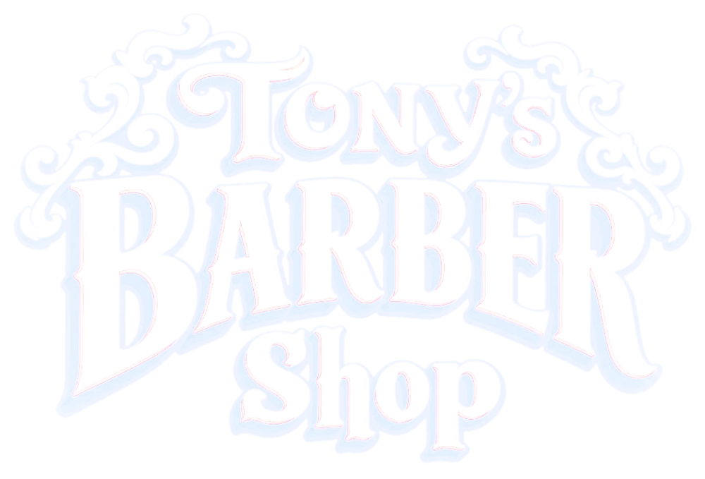 Tony's Barber Shop logo