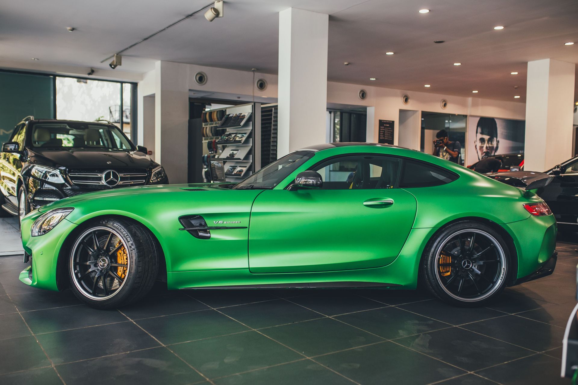 green with jealousy over this Mercedes