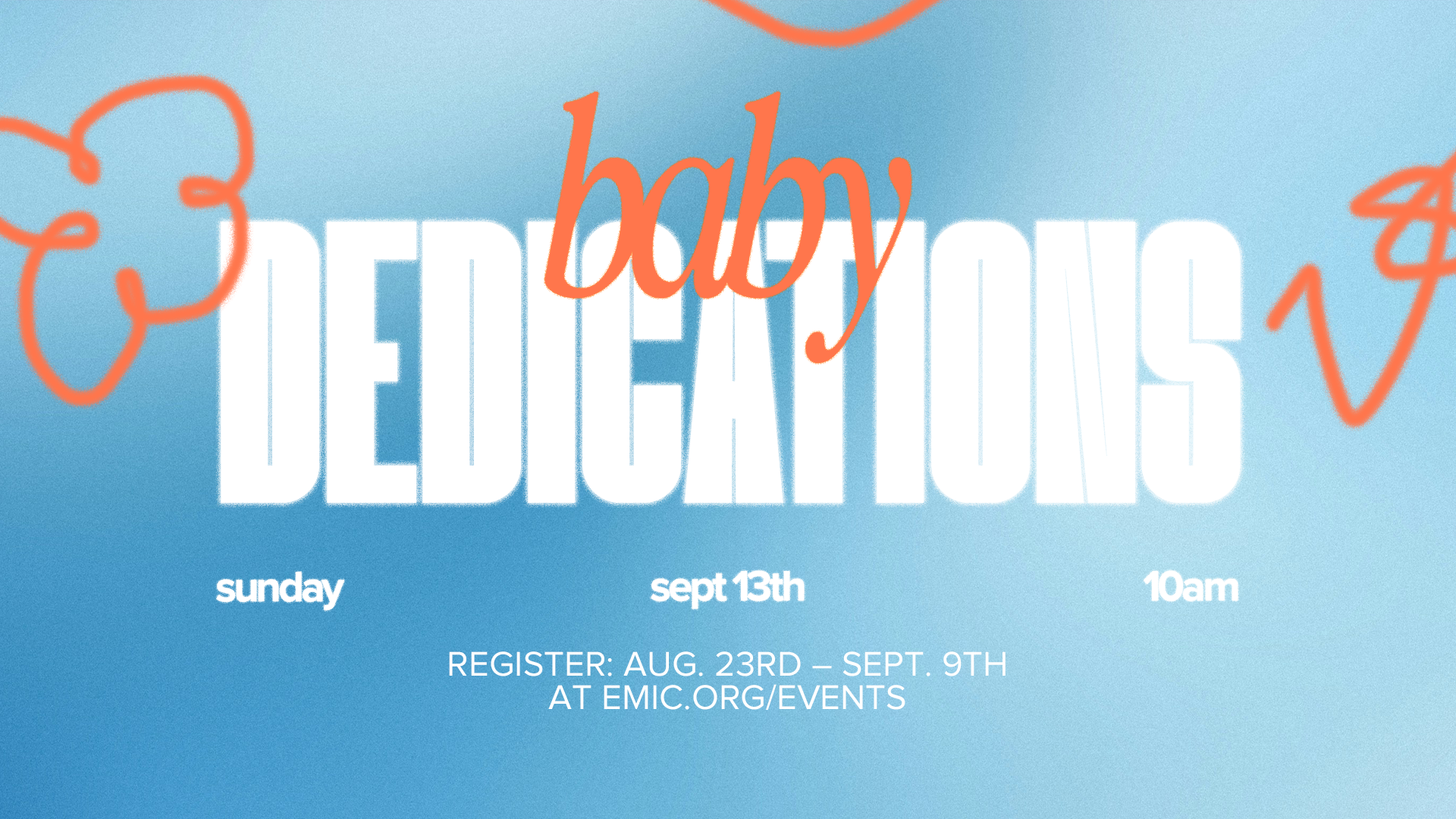 Baby Dedications