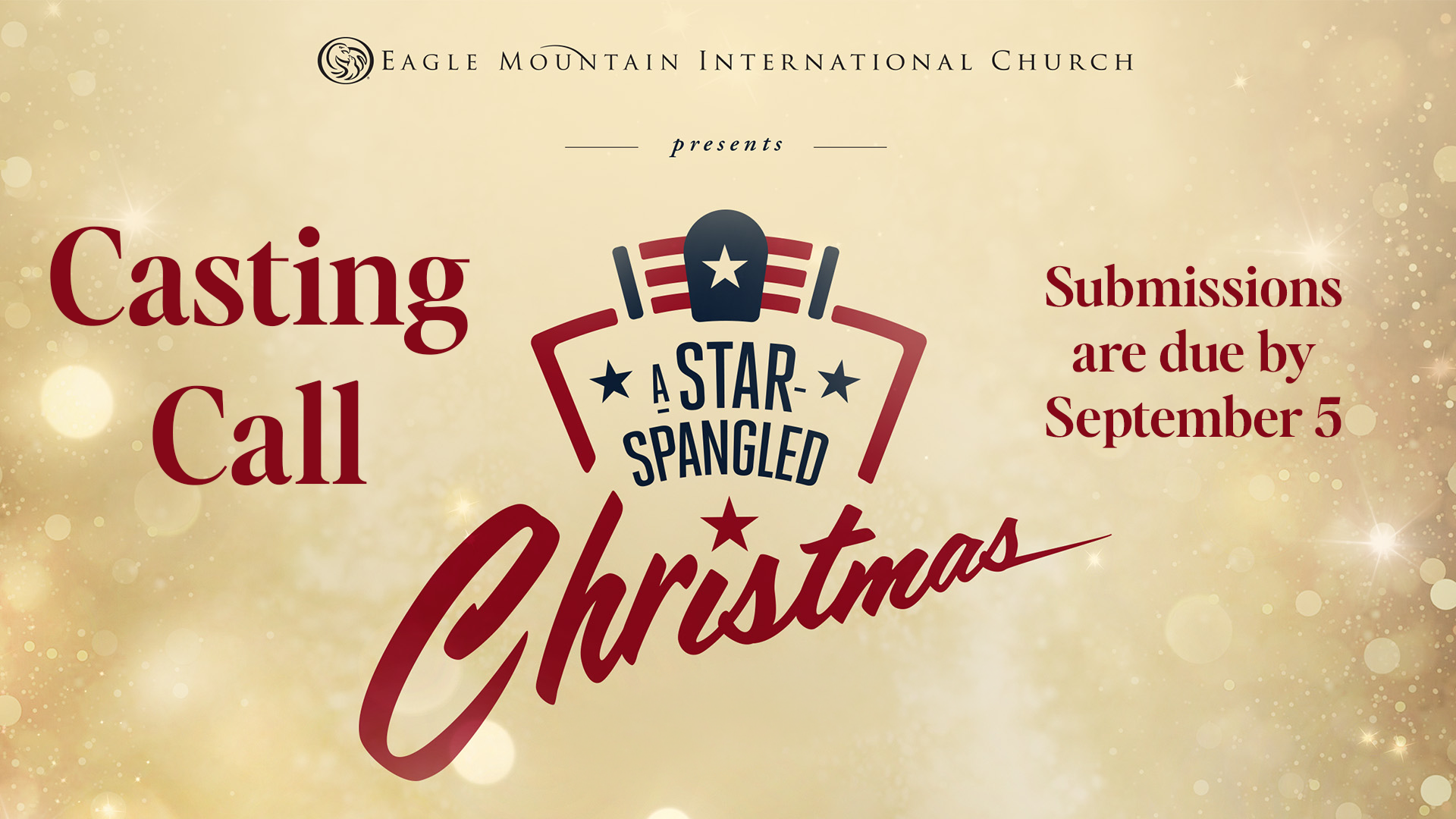 Christmas Production Casting Call
