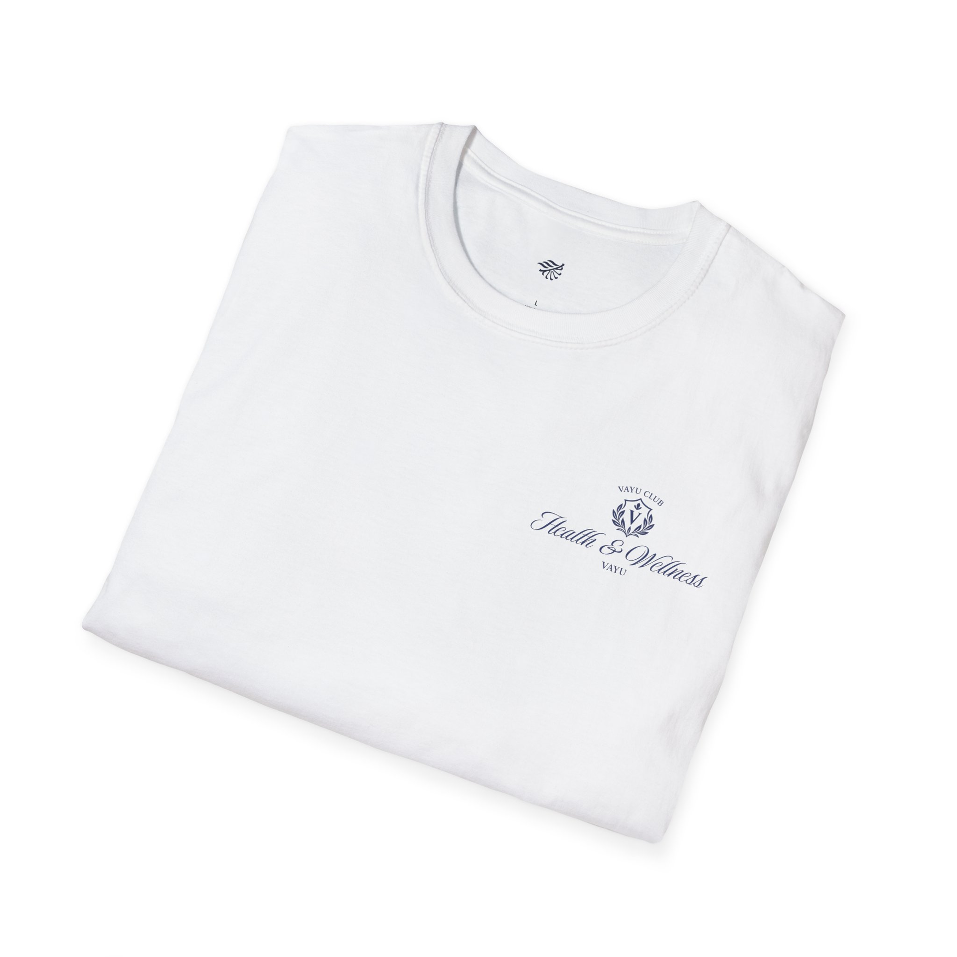 H&W T-Shirt - White/Navy