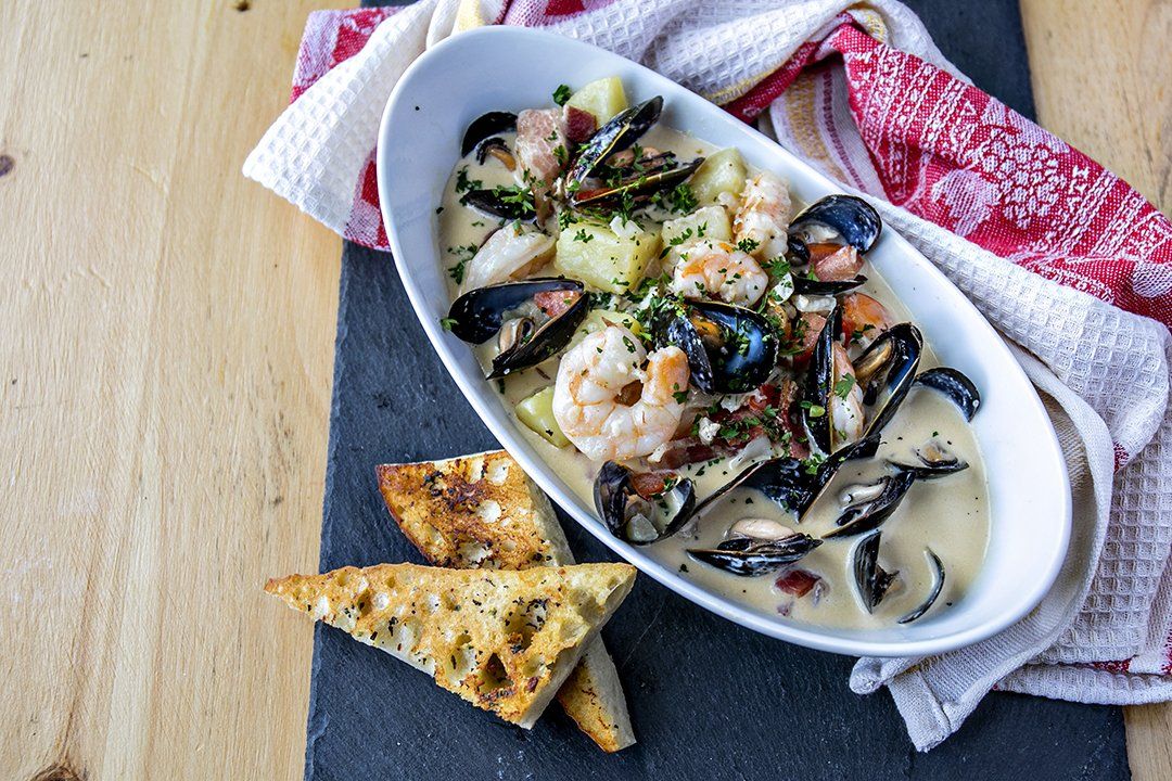 food chef meal photo photoshoot styled photography restaurant recipe  photographer kitchener seafood