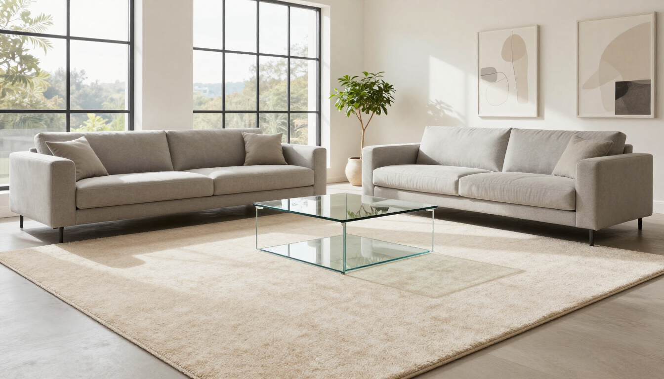 Clean Living Room Interior