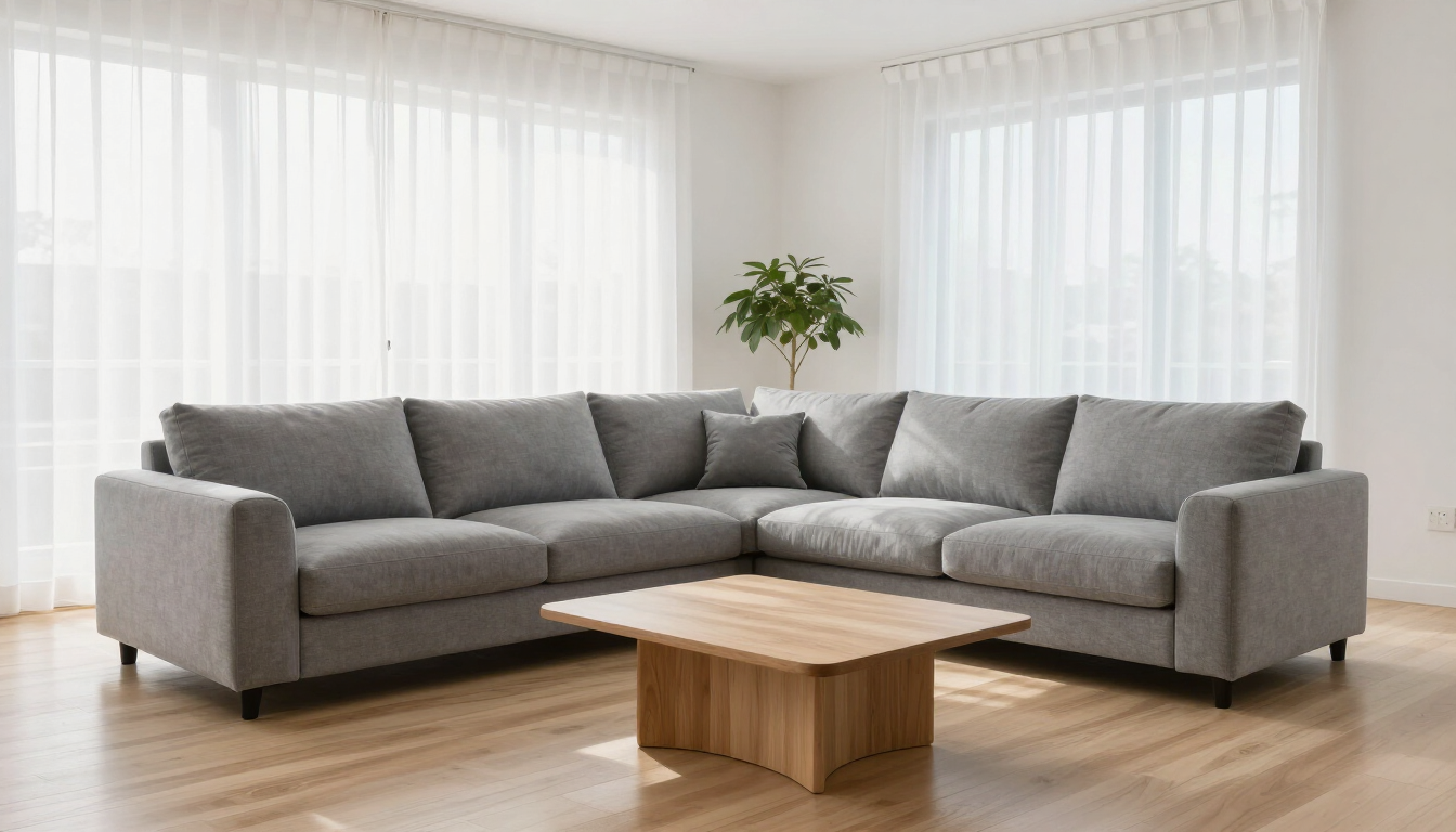 Fresh living room sofa