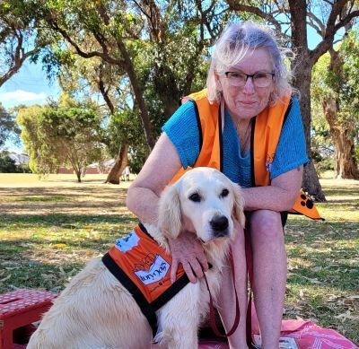 Jo and 'Lilly'
