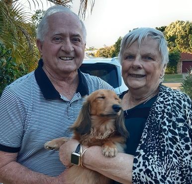 Pam, Jim, Marlee and Chevy