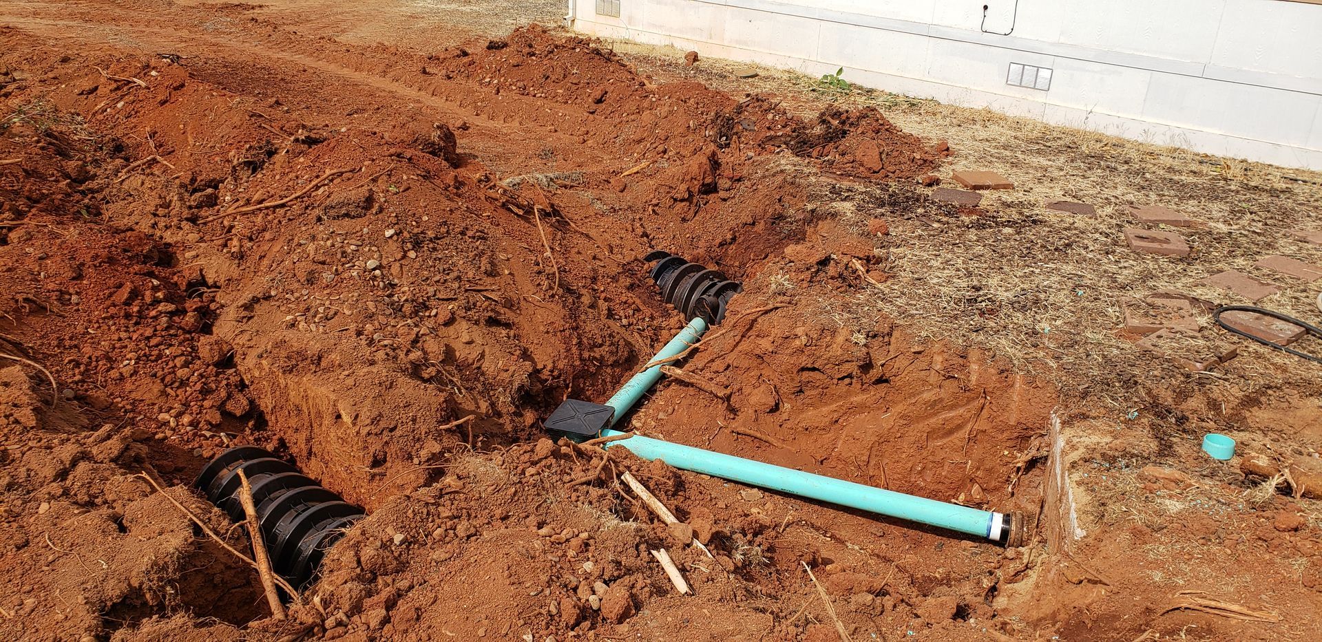 underground utility drainage