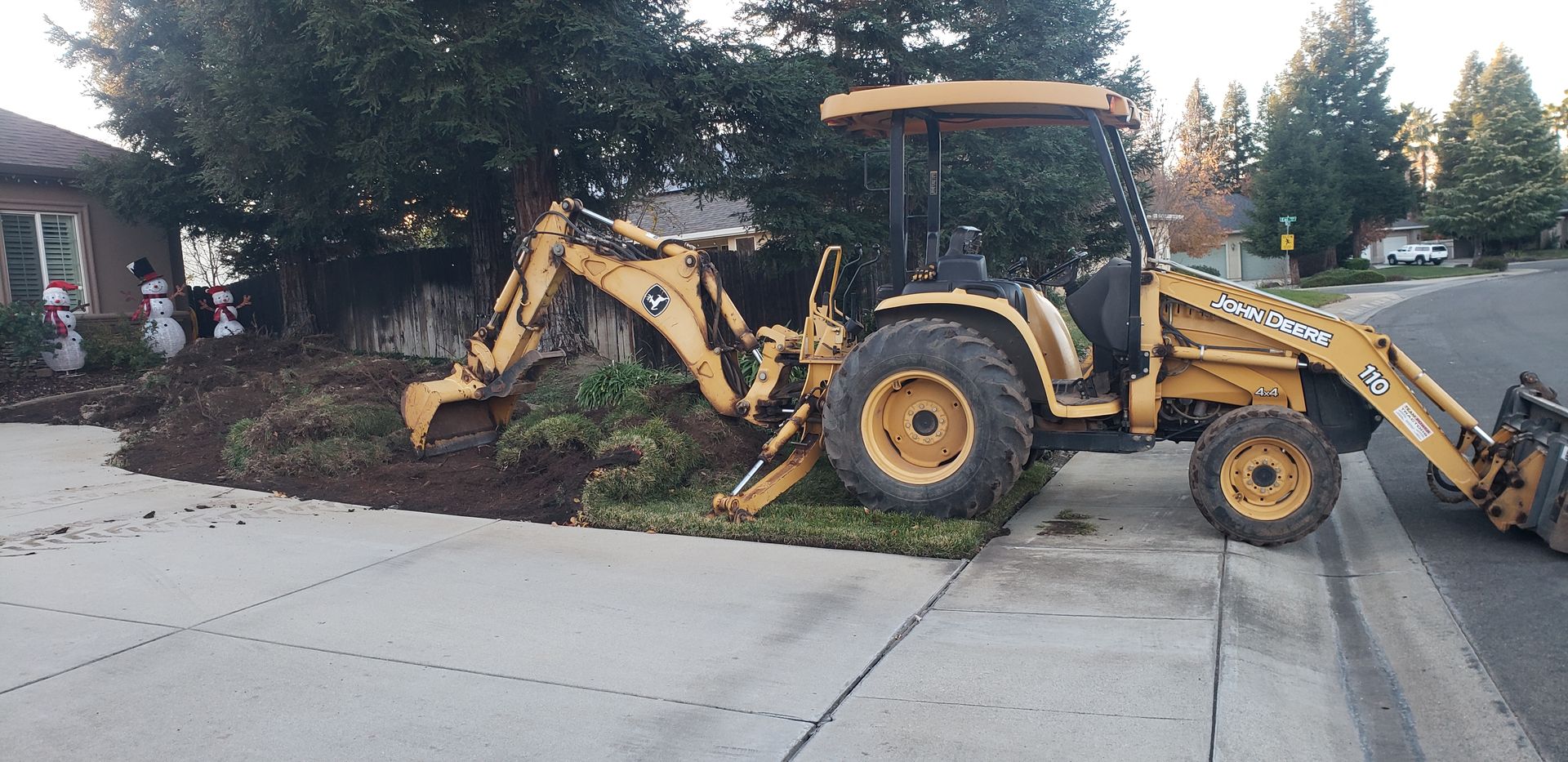 sod installation backyard overhaul