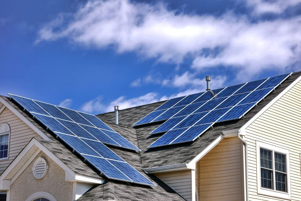 Residential Solar Panel Installed On Roof — Entire Trades in Singleton, NSW