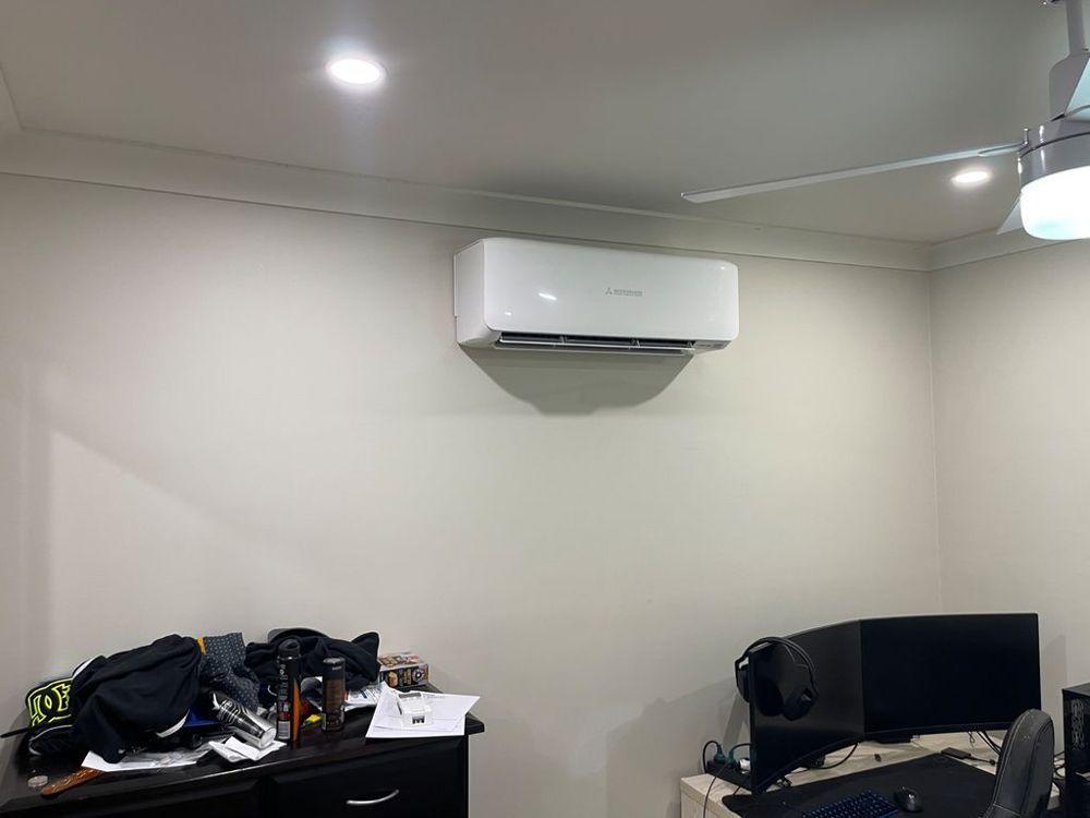 Air Conditioner Installed in A Room
