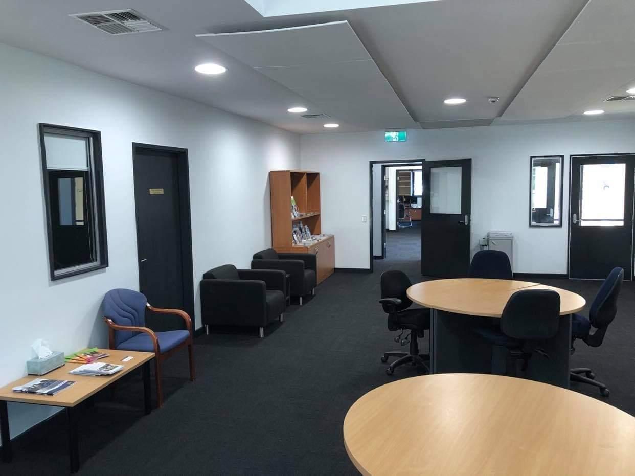 A Large Room with Tables and Chairs in It — Entire Trades in Maitland, NSW