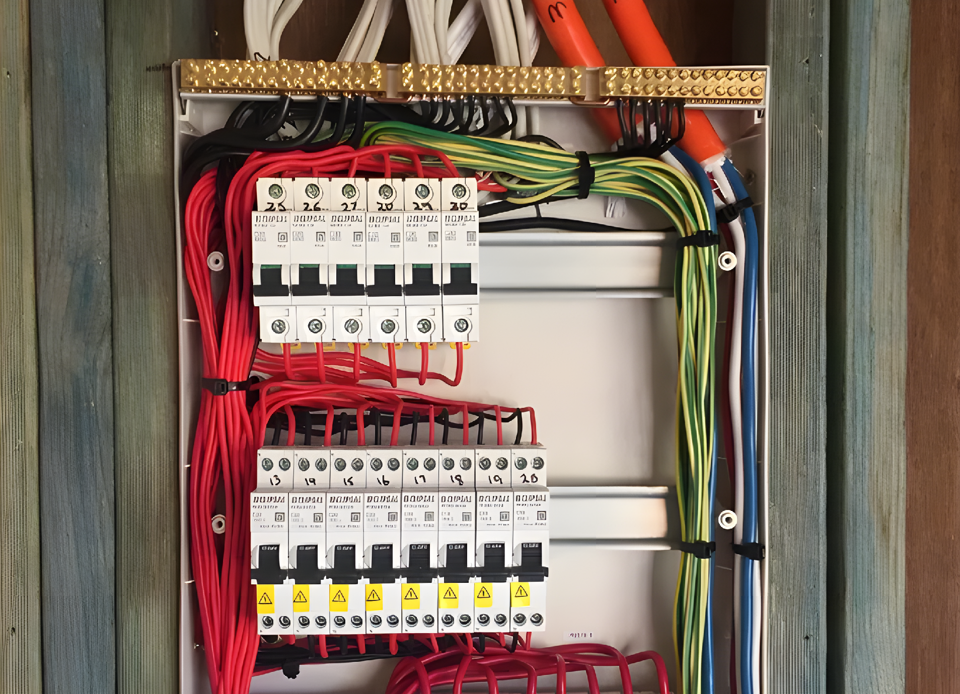 Electrical breaker panel 