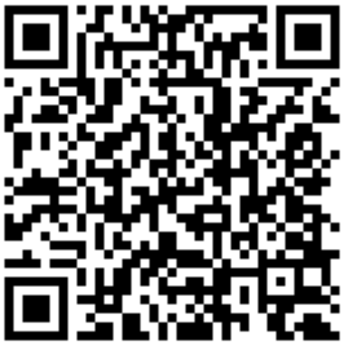 A black and white qr code on a white background.