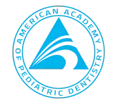 The logo for the american academy of pediatric dentistry