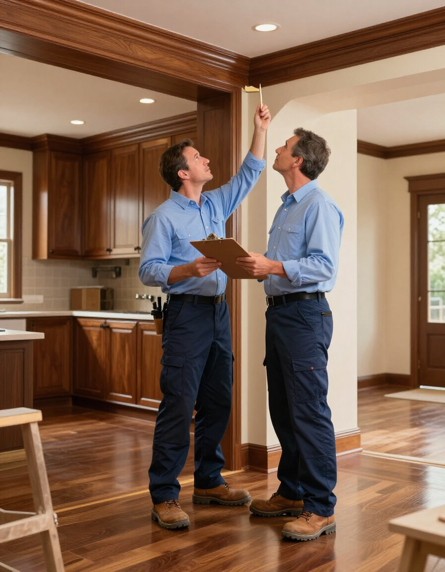 Licensed contractor performing quality work in a VSB-managed Atlanta property