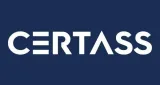 CERTASS white logo on a dark blue background